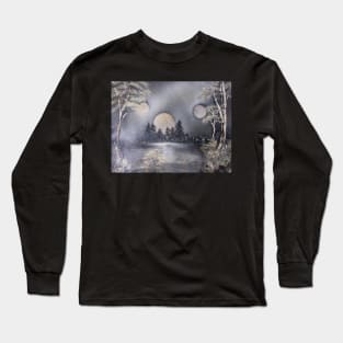 Three Moons Long Sleeve T-Shirt